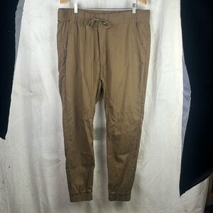 Dark Khaki Jogger Pants
